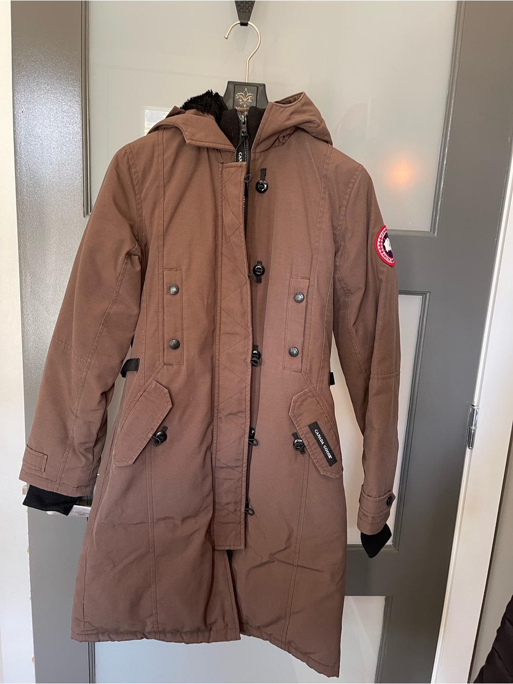 Canada Goose Kensington Parka - Brown - Size 2XS/2TP